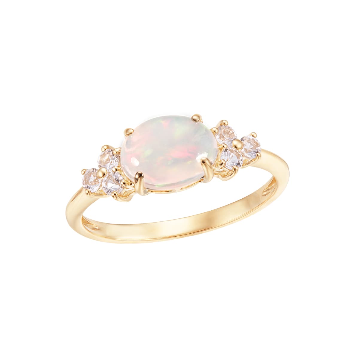 K10イエローゴールドオパールリング(RFR402-002)|TSUTSUMI