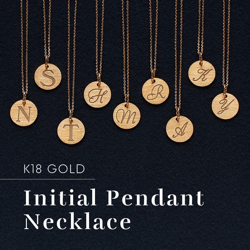 Initial Pendant Necklace