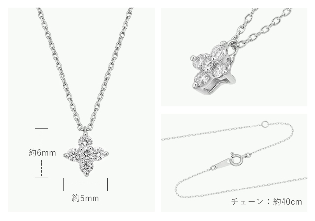 プラチナダイヤモンドネックレス(RPN806-002)|TSUTSUMI（ジュエリー