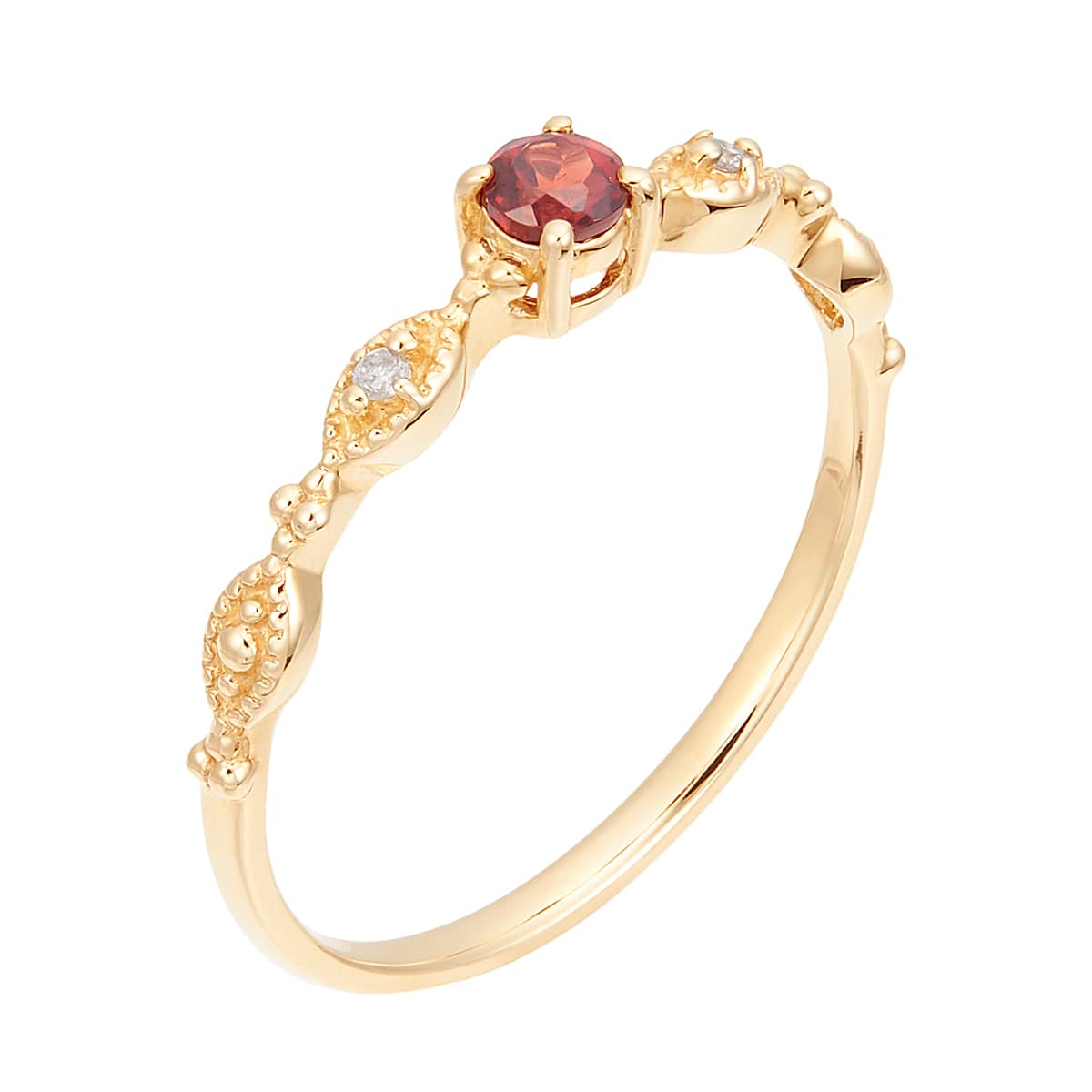 K10イエローゴールドアルマンダインガーネットリング K10イエローゴールドアルマンダインガーネットリング CE1282003958(9750円)