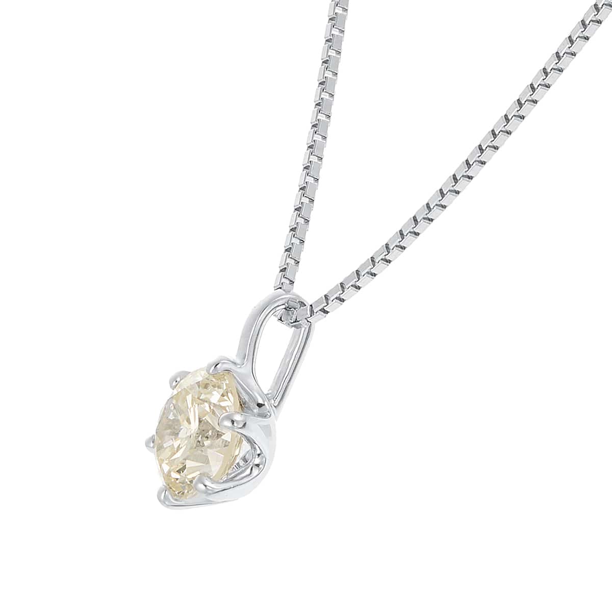 ネックレス レディース 天然石 ダイヤモンド ネックレス プラチナ 一粒 0.4カラット 鑑別書付 | Z15-00659-02 | SUEHIRO