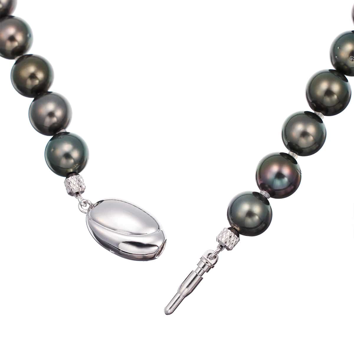 本真珠のネックレス　フォーマルにも　TSHTSHMI　ツツミシルバー刻印
