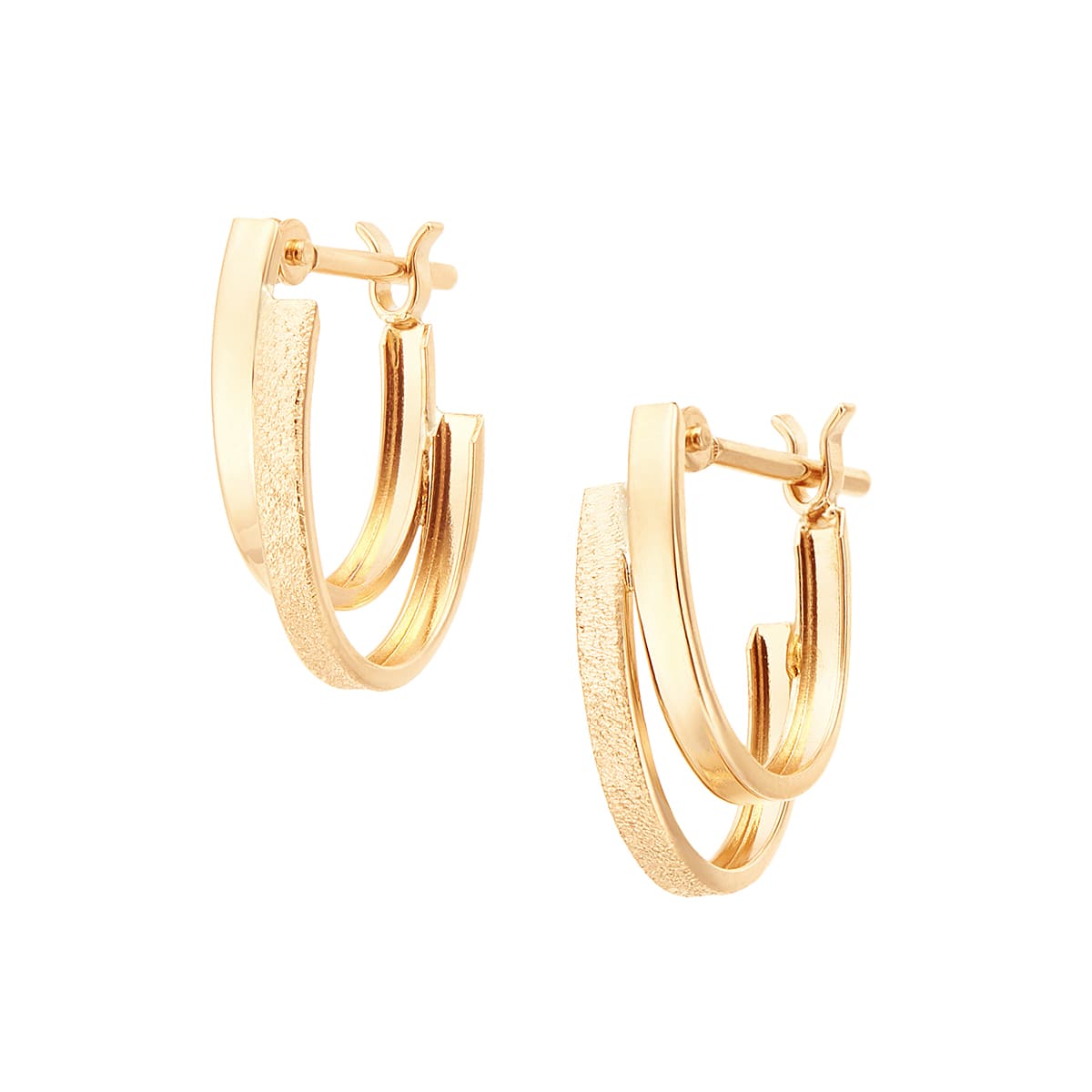 K18イエローゴールドピアス 