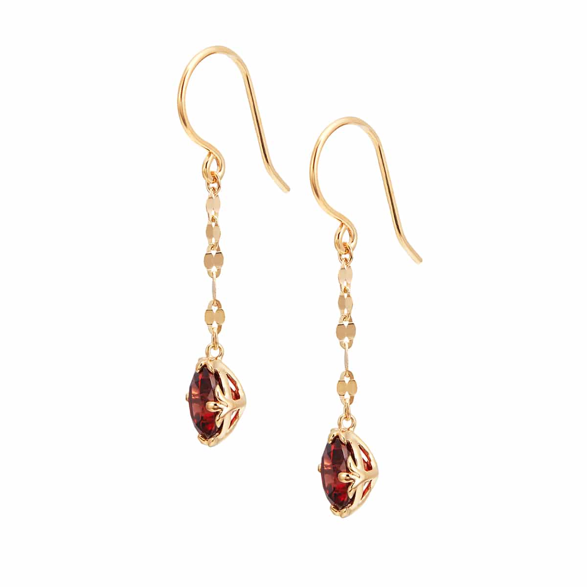 K10イエローゴールドアルマンダインガーネットピアス 人気・おすすめ｜安定人気・収納便利におすすめ 丁寧対応 配送追跡可 人気ランキング上位