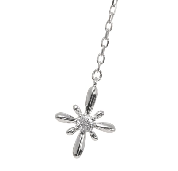 K10ホワイトゴールドダイヤモンドネックレス ペンダントネックレス V1209934274(9360円)