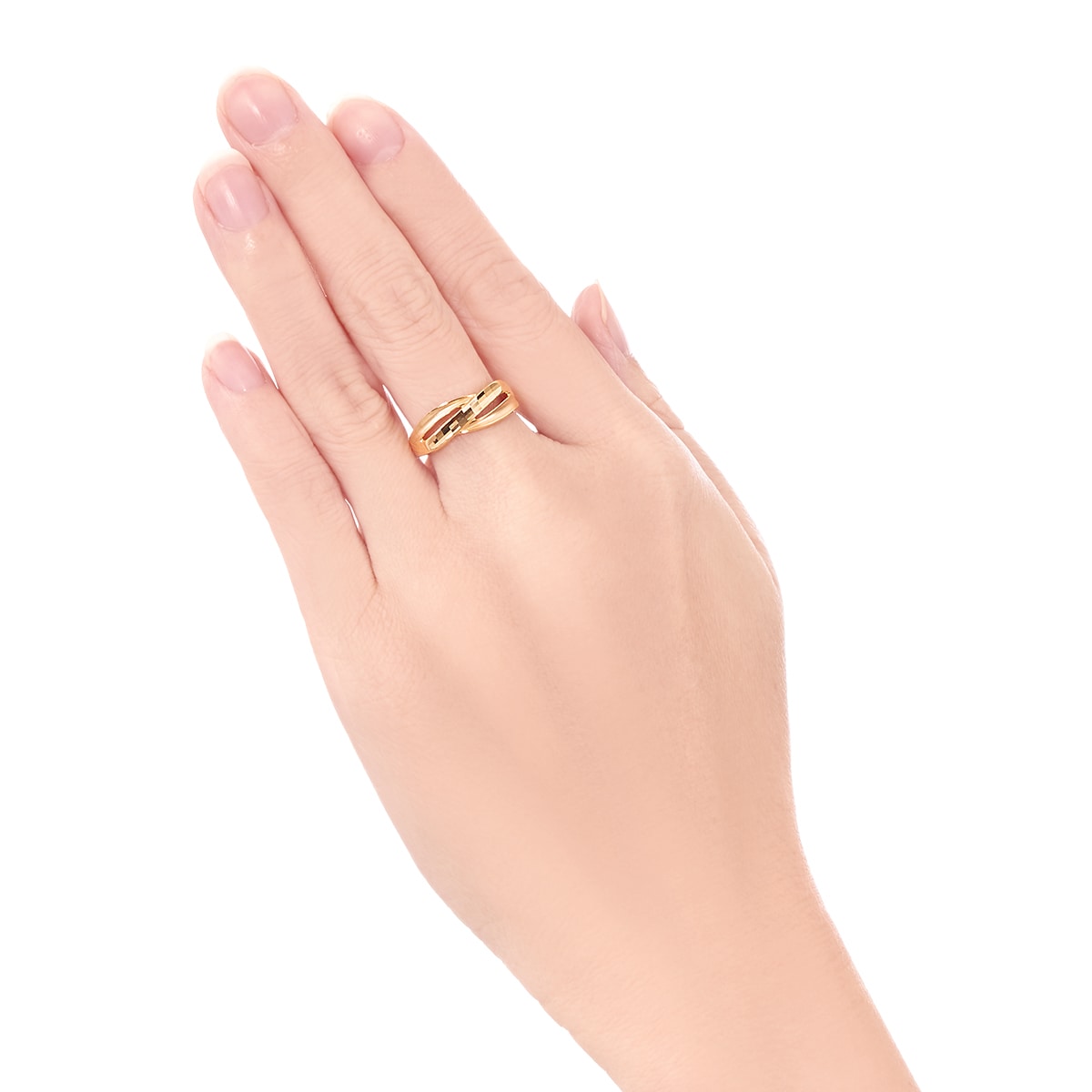 K18イエローゴールドリング K10イエローゴールドダイヤモンドリング ZYX2963319936(22500円)