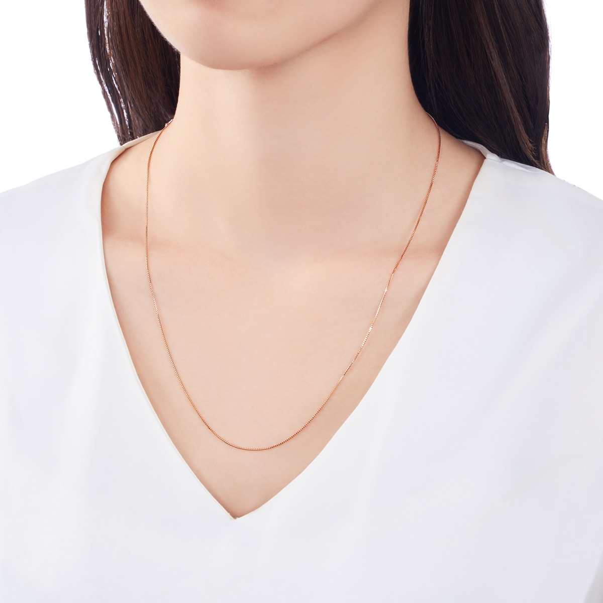 K18�s���N�S�[���h�l�b�N���X�i50cm�j