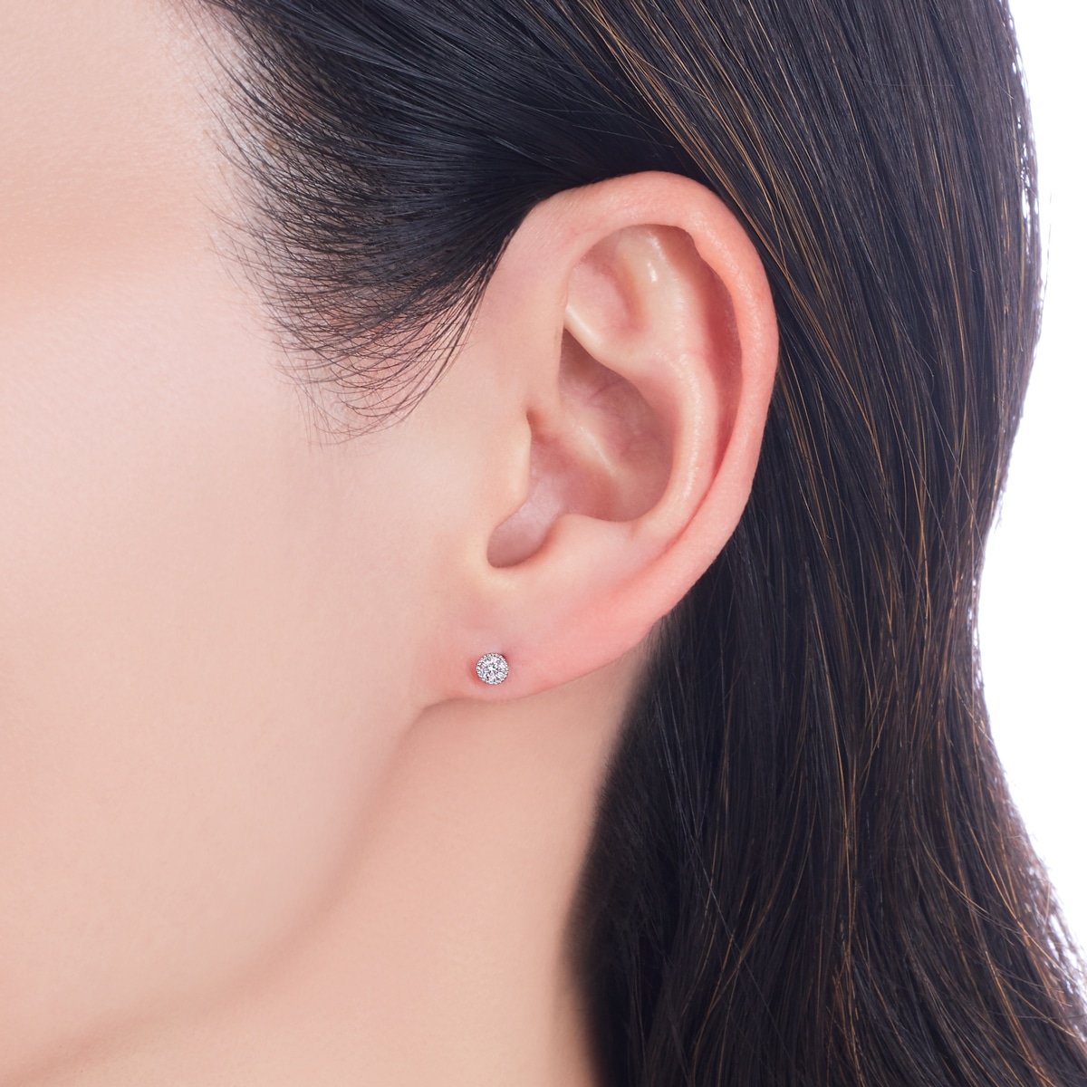 プラチナダイヤモンドピアス  QG1511376245(11500円)