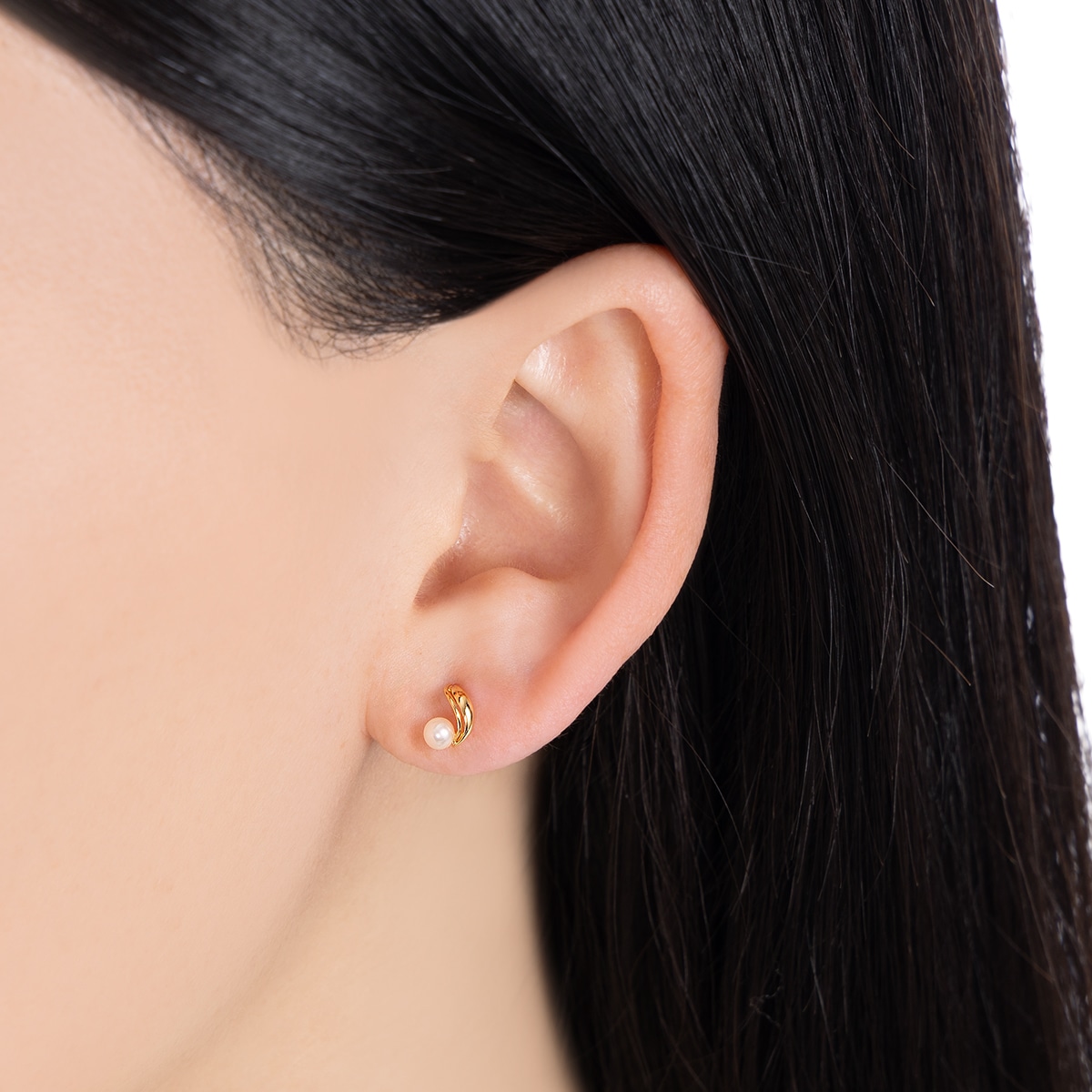 K18�C�G���[�S�[���h�W���p�[���s�A�X�i2.5mm�j