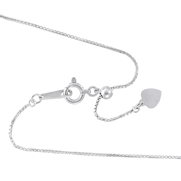 K10ホワイトゴールドダイヤモンドネックレス 