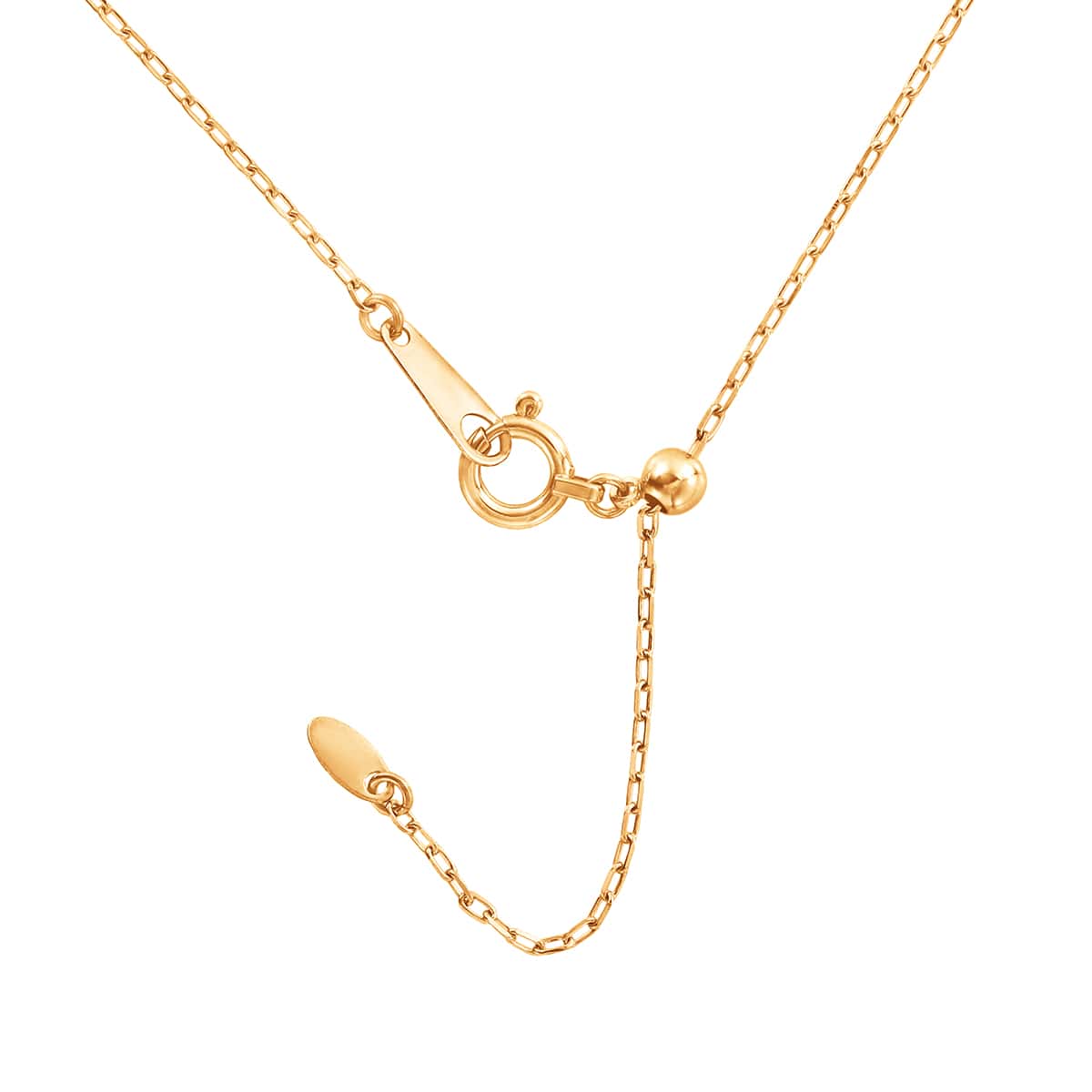 K18イエローゴールドダイヤモンドネックレス 