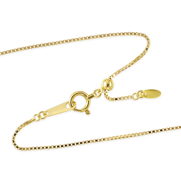 K18イエローゴールドダイヤモンドネックレス 