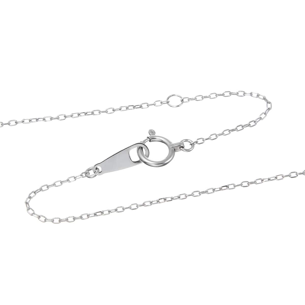 K10ホワイトゴールドダイヤモンドネックレス 