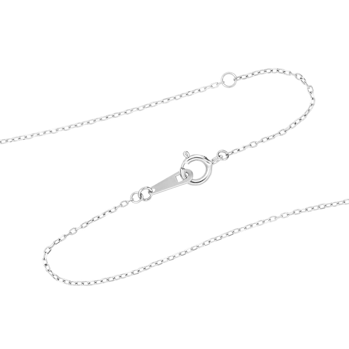 K10ホワイトゴールドアクアマリンネックレス(RPN726-002 K10ホワイトゴールドアクアマリンネックレス(RPN726-002