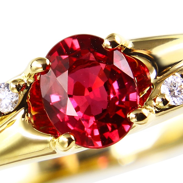 RUBY ルビー 0.43ct K18 リング 指輪 ジュエリー