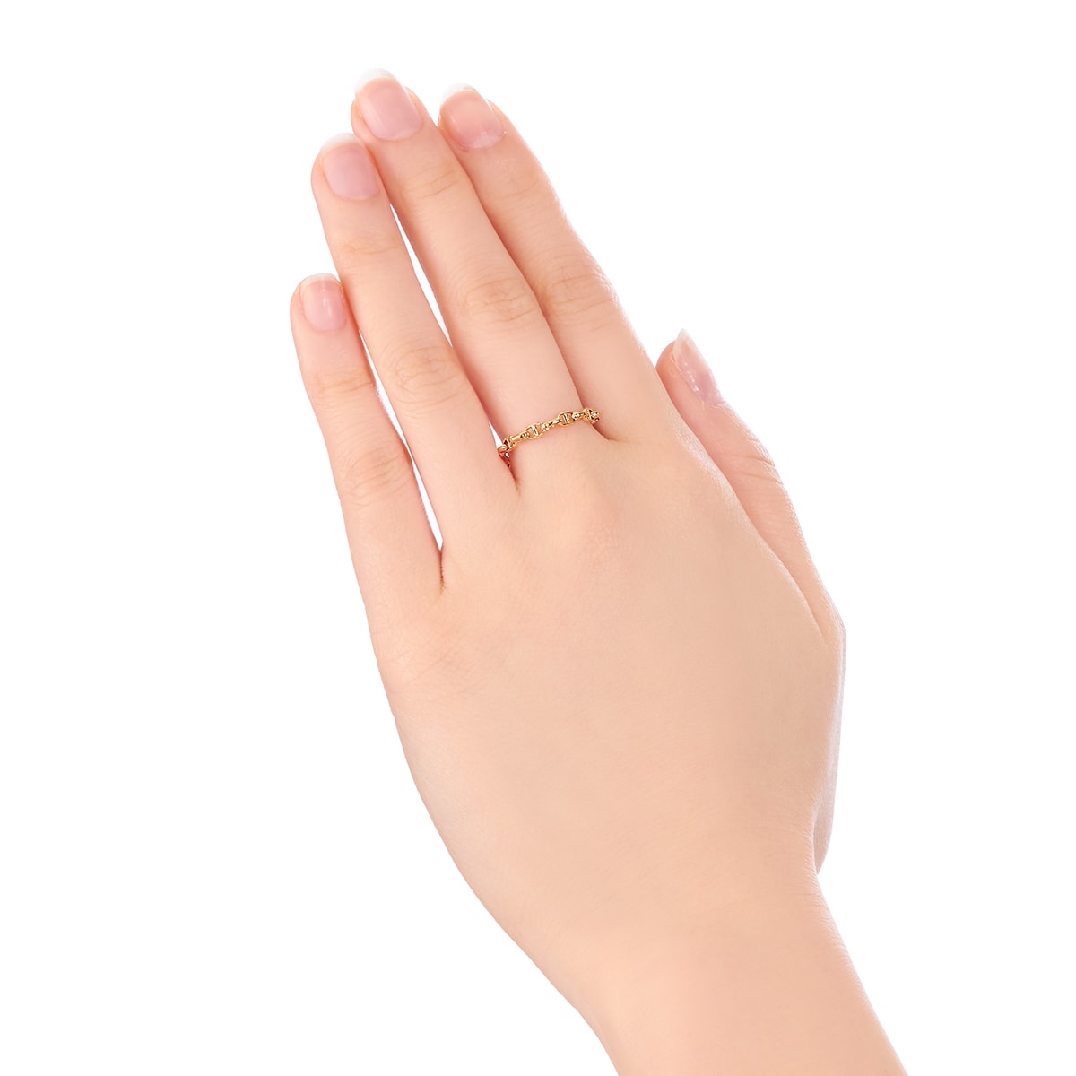 K18イエローゴールドリング 