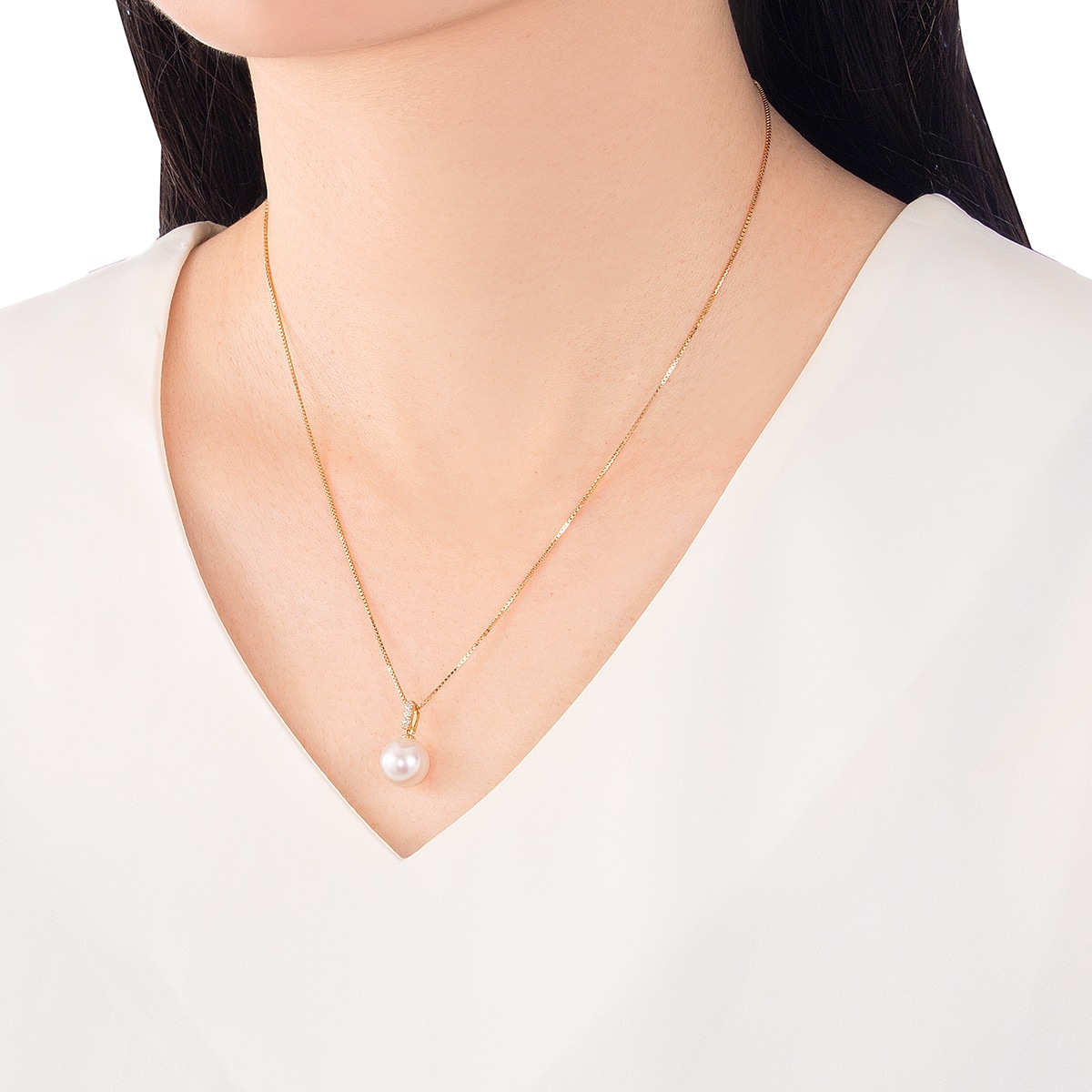 K18�C�G���[�S�[���h�A�R���^��l�b�N���X�i9.5mm�j