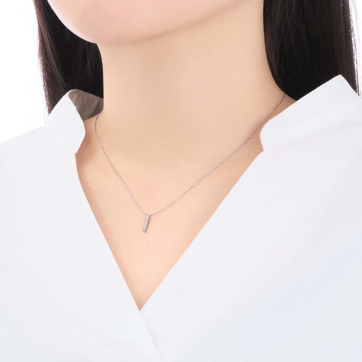 プラチナダイヤモンドネックレス 