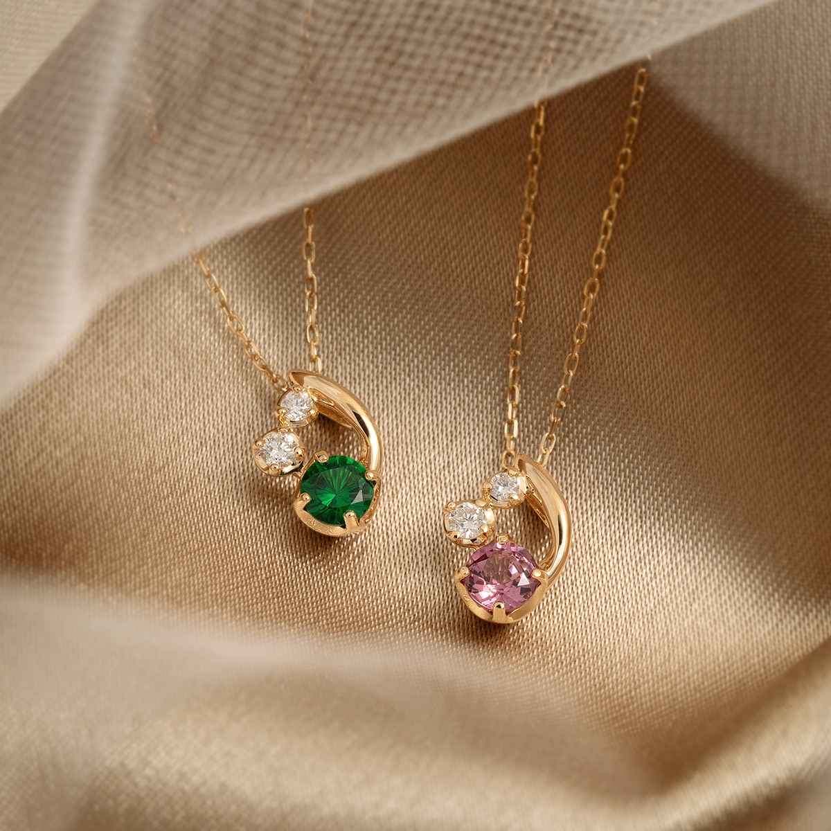 K18�C�G���[�S�[���h�s���N�K�[�l�b�g�l�b�N���X