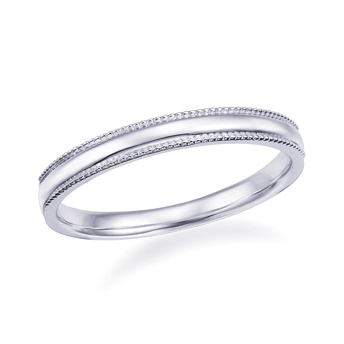 【結婚指輪】フランス語で「未来」【AVENIR】のなめらかな着け心地ちのプラチナマリッジリング