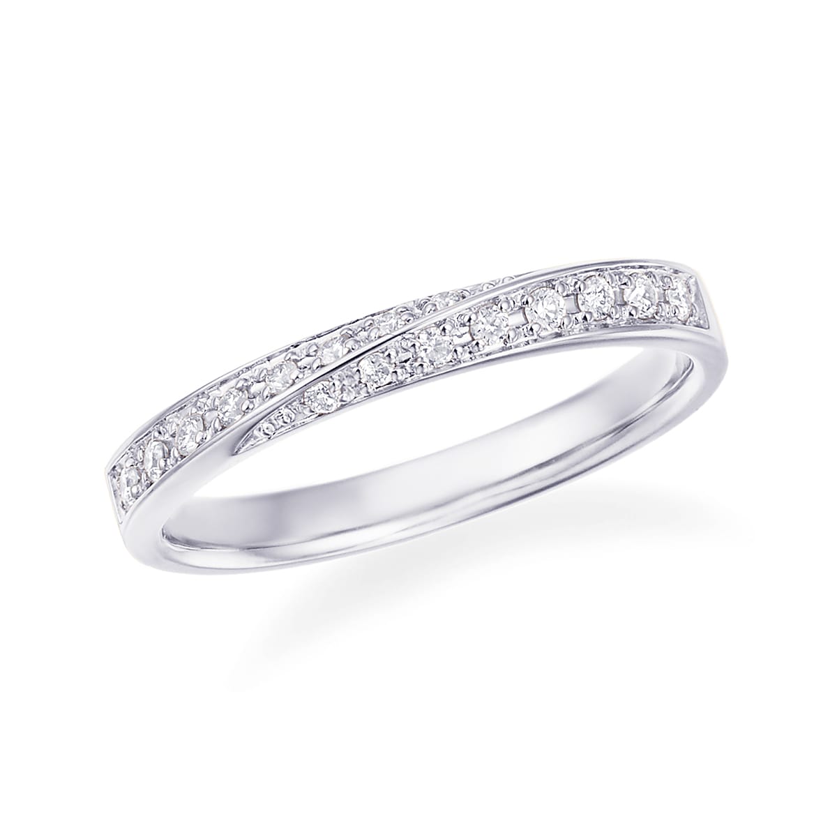 【結婚指輪】「未来」を意味する重厚感がありつつも、エッジのあるクールなラインが魅力のアベニールの