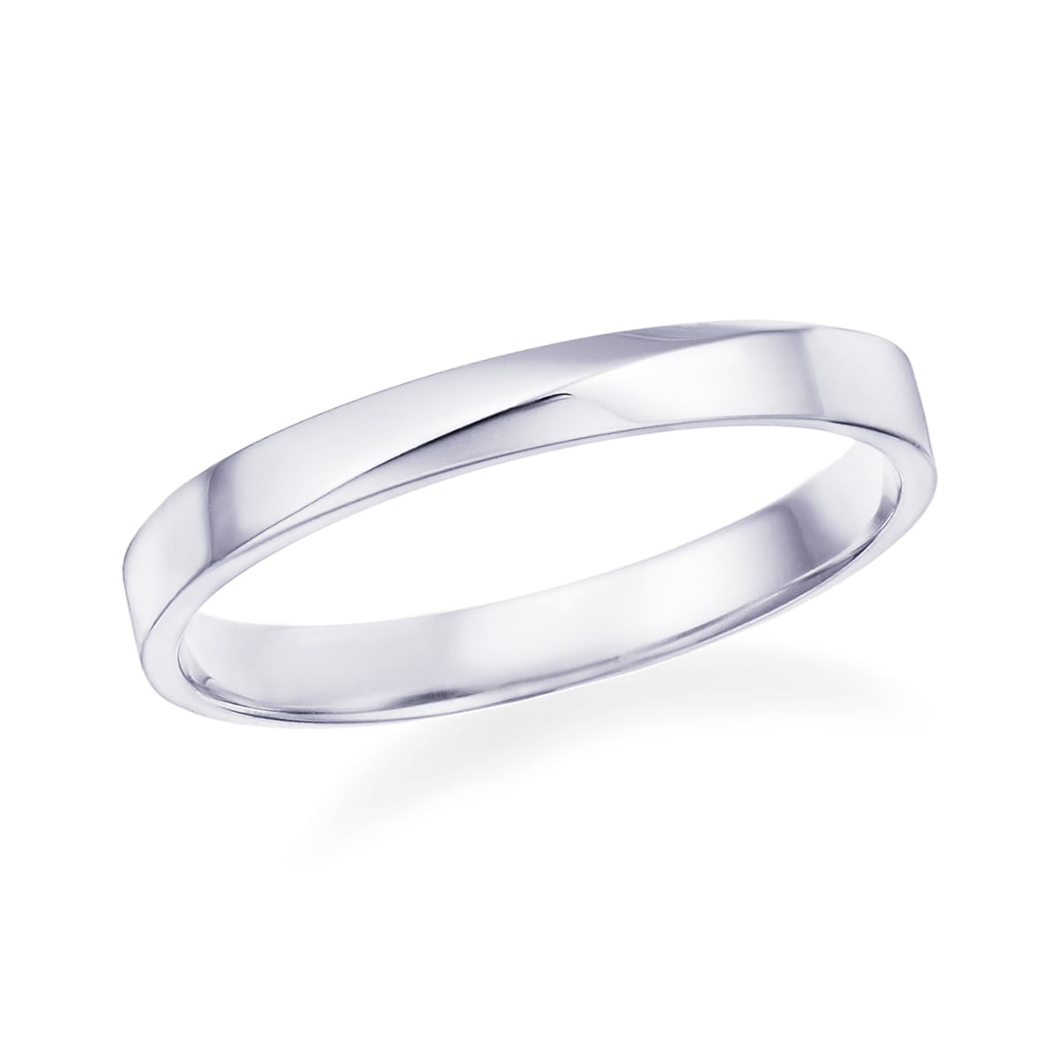 【結婚指輪】「未来」を意味する重厚感がありつつも、エッジのあるクールなラインが魅力のアベニールのプラチナマリッジリング）