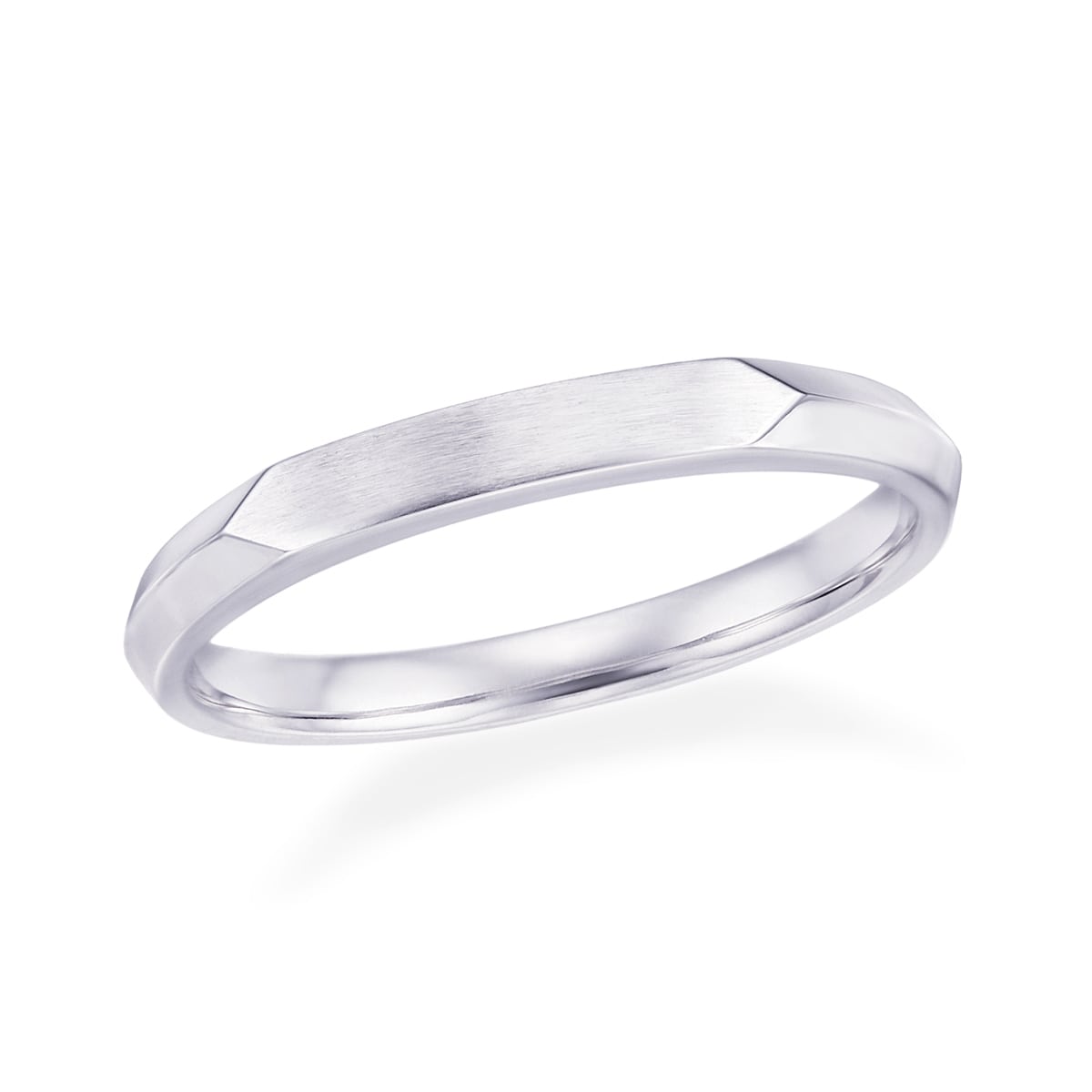 【結婚指輪】家族の絆を表すリングとして愛されてきたシグネットリングを、モダンに再解釈してデザインしたプラチナマリッジリング