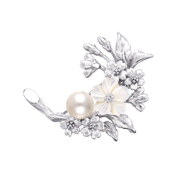 アコヤ真珠ブローチ 8mm Rbr037 Tsutsumi ジュエリーツツミ ジュエリーファッション通販