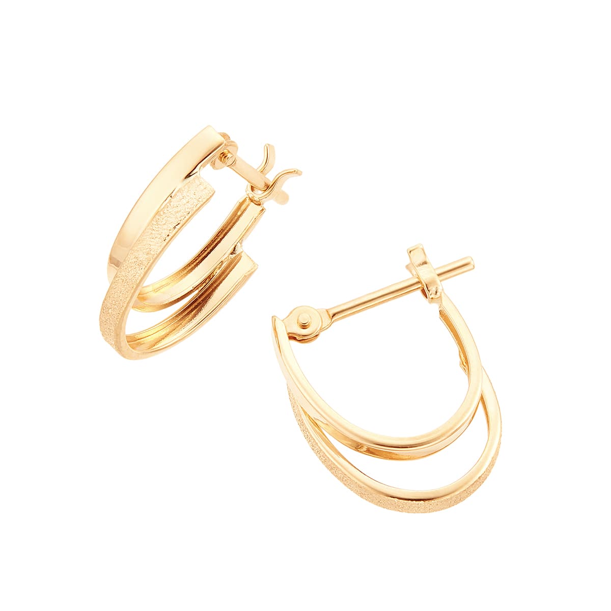 K18イエローゴールドピアス 