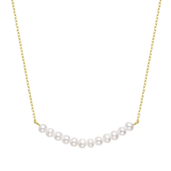 K10イエローゴールド淡水パールネックレス Rpn6 Tsutsumi ジュエリーツツミ ジュエリーファッション通販