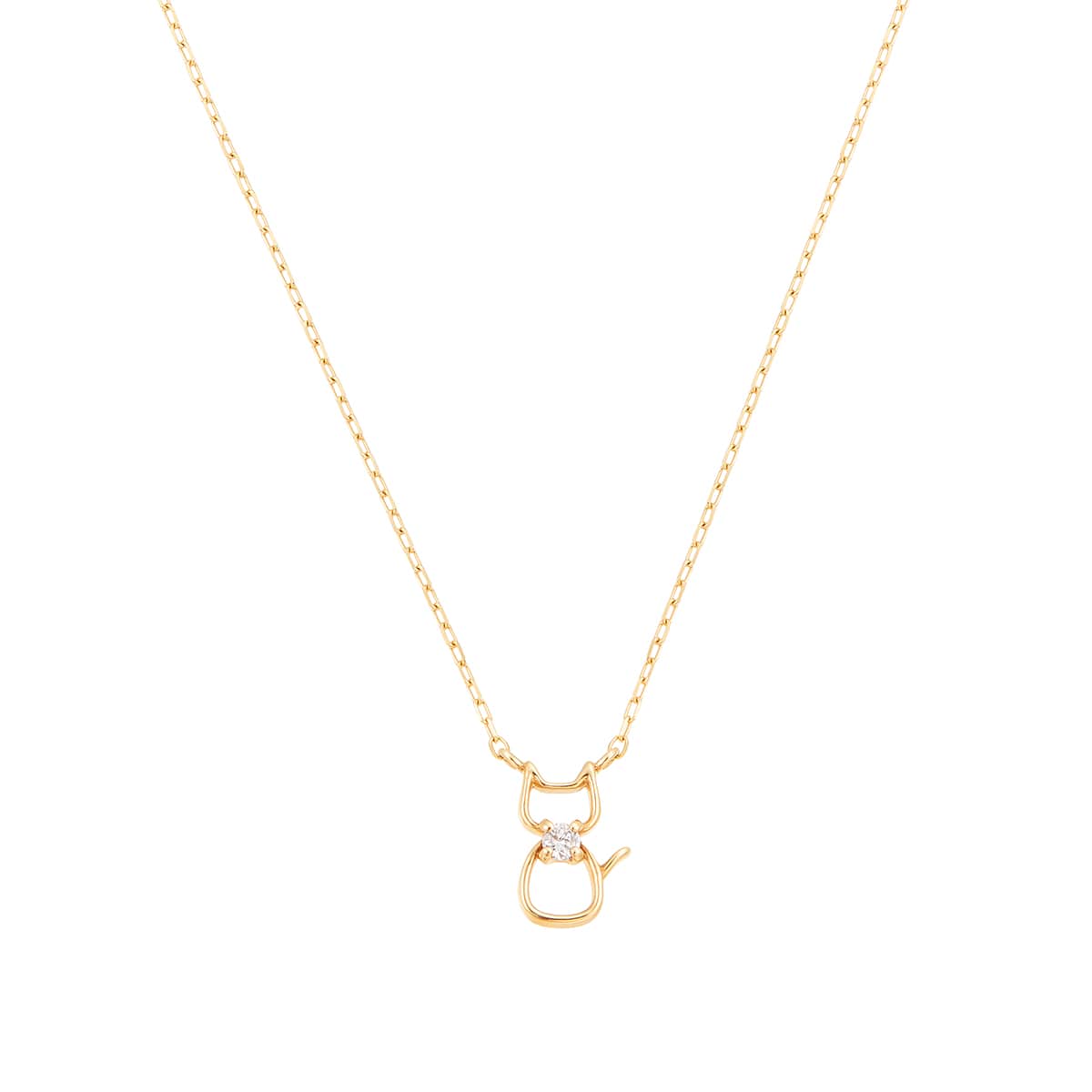 ブラックダイヤモンドネックレス ジュエリーツツミ ネックレス アクセサリー レディース 高質