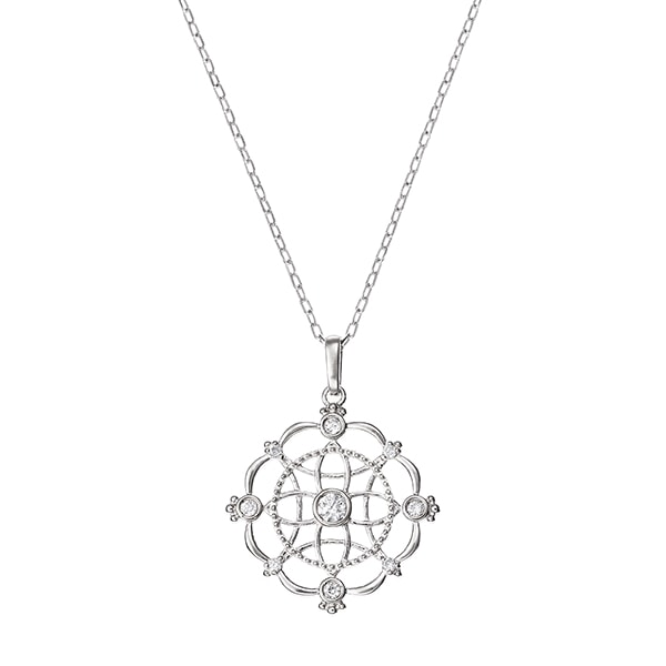 プラチナダイヤモンドネックレス 