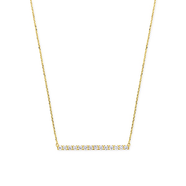 K18イエローゴールドダイヤモンドネックレス ペンダントネックレス C2295512436(17600円)