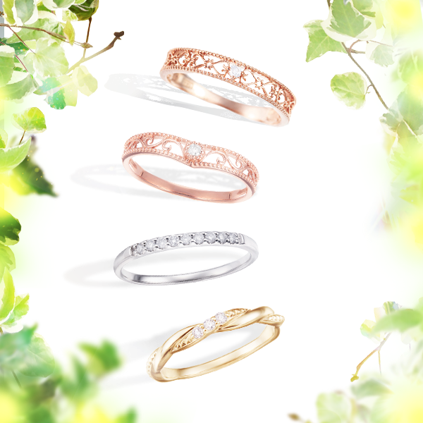 April Birth Stone Diamond | 4月 誕生石 ダイヤモンド 身に着け