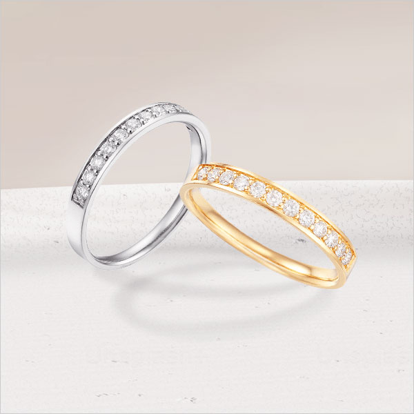 Eternity Ring(エタニティリング)…ダイヤモンドの光を纏う|TSUTSUMI