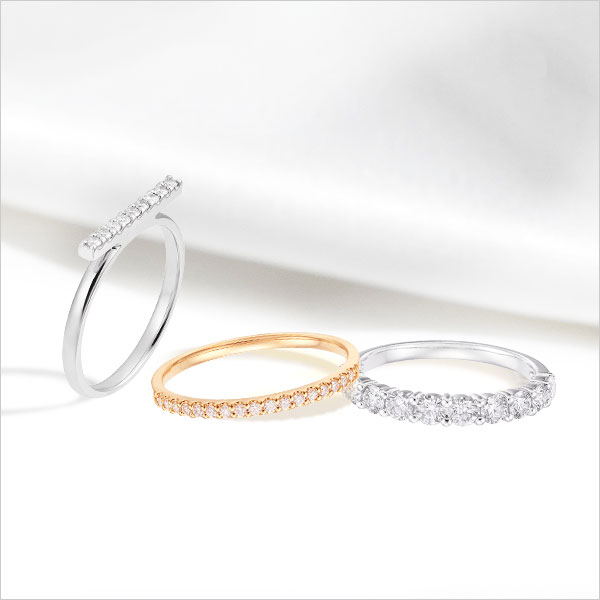 Eternity Ring(エタニティリング)…ダイヤモンドの光を纏う|TSUTSUMI