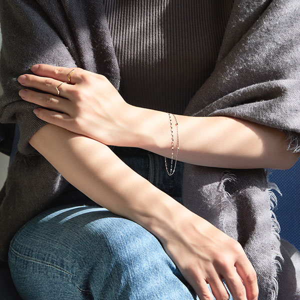 ���Ȃꊴ�����Ղ�ؚ̉��u���X���b�g�ƃ����O�̏d�˂Â��R�[�f