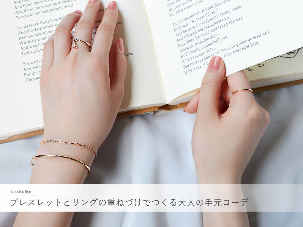 �u���X���b�g�ƃ����O�̏d�˂Â��ł����l�̎茳�R�[�f