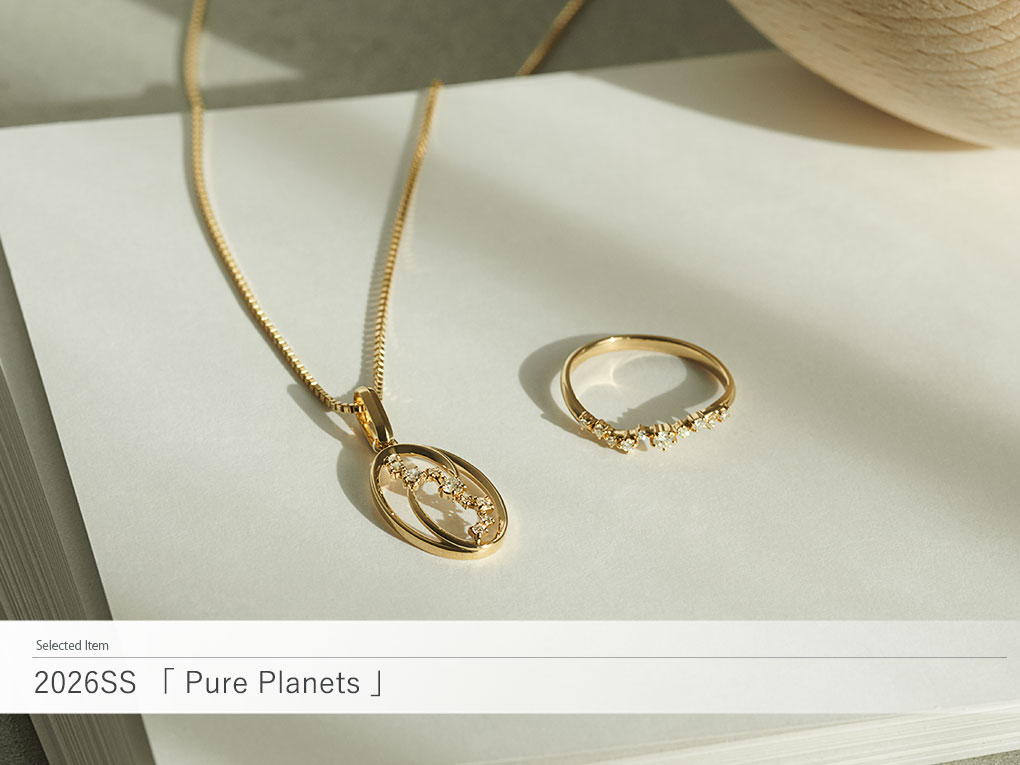 2026 SS�@TSUTSUMI�I���W�i���wPure Planets�x���J���ɂ��v���[���g�ɂ��������߁I���i�g����t�H�[�}���ɂ��g����_�C�������h����̐��X�Ɍ����Ă��_�C�������h�W���G���[