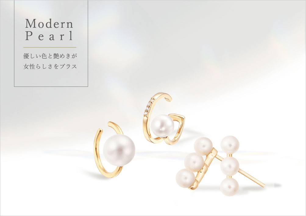 �yTSUTSUMI�@�x�[�V�b�N�W���G���[�z- Modern Pearl-�D�����F�Ɖ��߂��������炵�����v���X