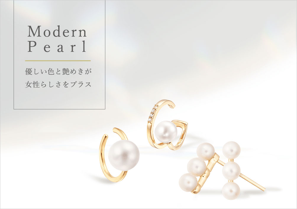 �yTSUTSUMI�@�x�[�V�b�N�W���G���[�z- Modern Pearl-�D�����F�Ɖ��߂��������炵�����v���X