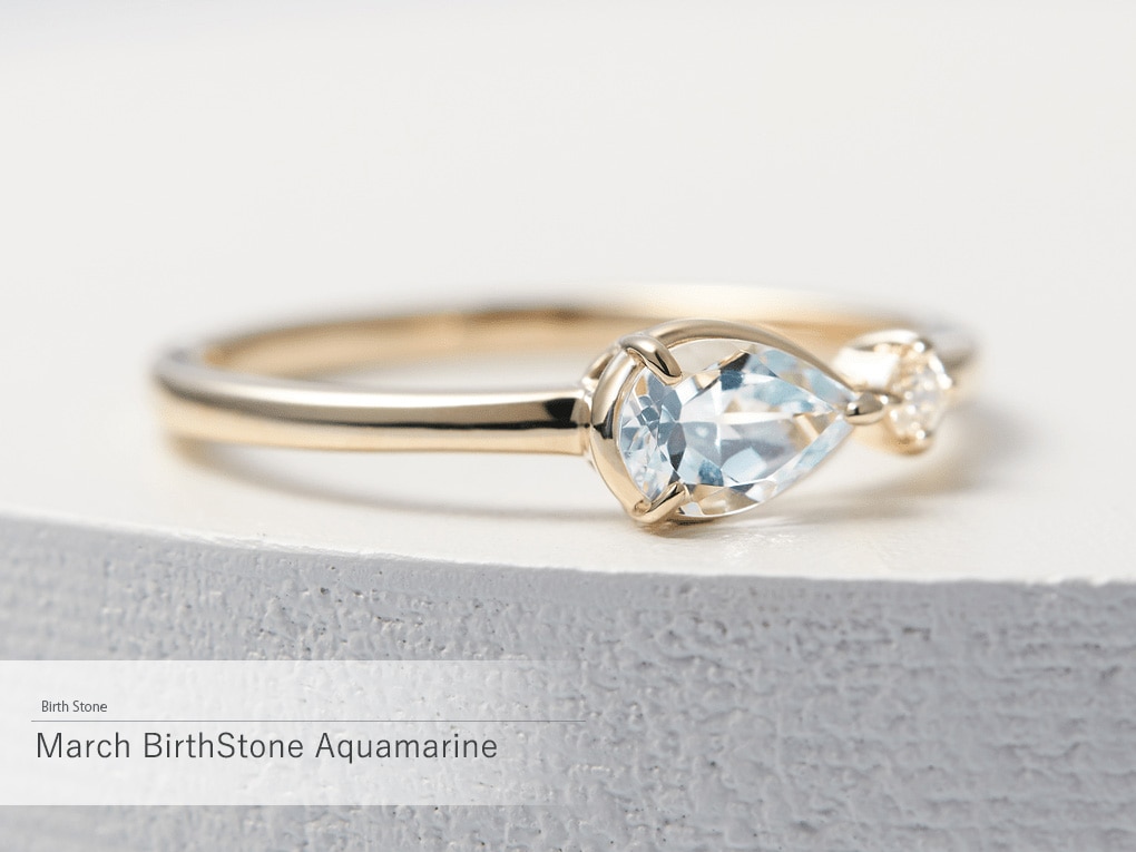 >March Birth Stone Aquamarine | 3�� �a���� �A�N�A�}����