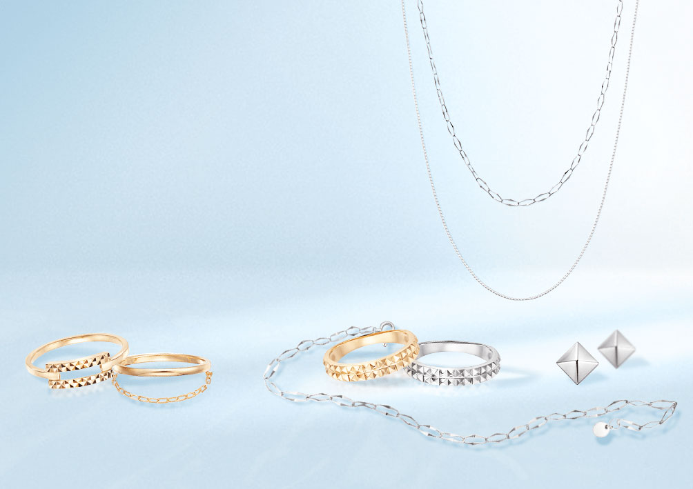�c�c�~ 2024 Summer Collection -SUNNY GLOW-�z�Ă̓������̂܂΂䂢�������J�b�e�B���O���[�N�ŕ\�������A���[�h�ȃ��^���W���G���[�̃R���N�V����