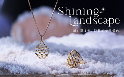 u[g⎩ւ̂JɃIXXIuYȐጴvAu~̎Rv`[tɂcc~2025Winter collectionuShining-Landscapev