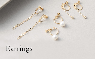 �����ɏ㎿�Ȃ�߂��c�����̃R�[�f�B�l�[�g�ɐV�N�����v���X�uEarrings�v